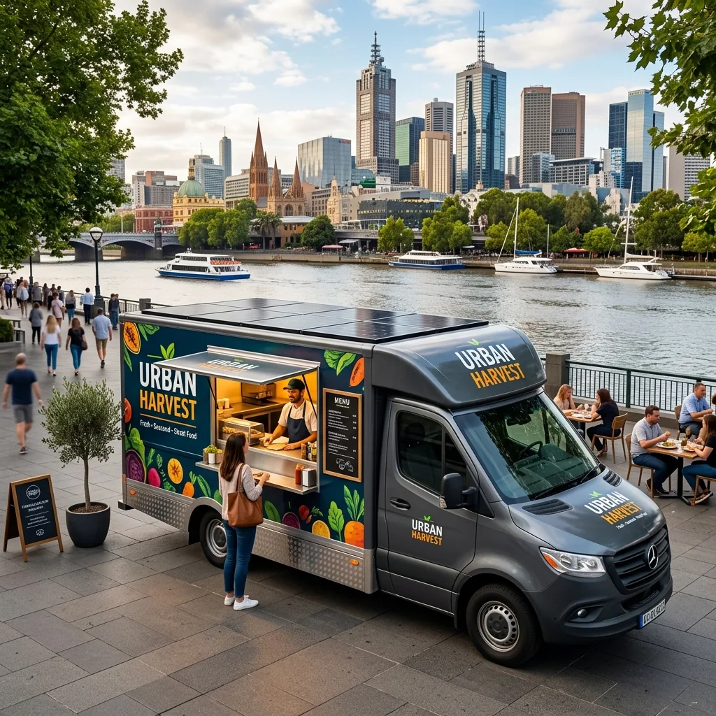 Solar Powered Food Truck